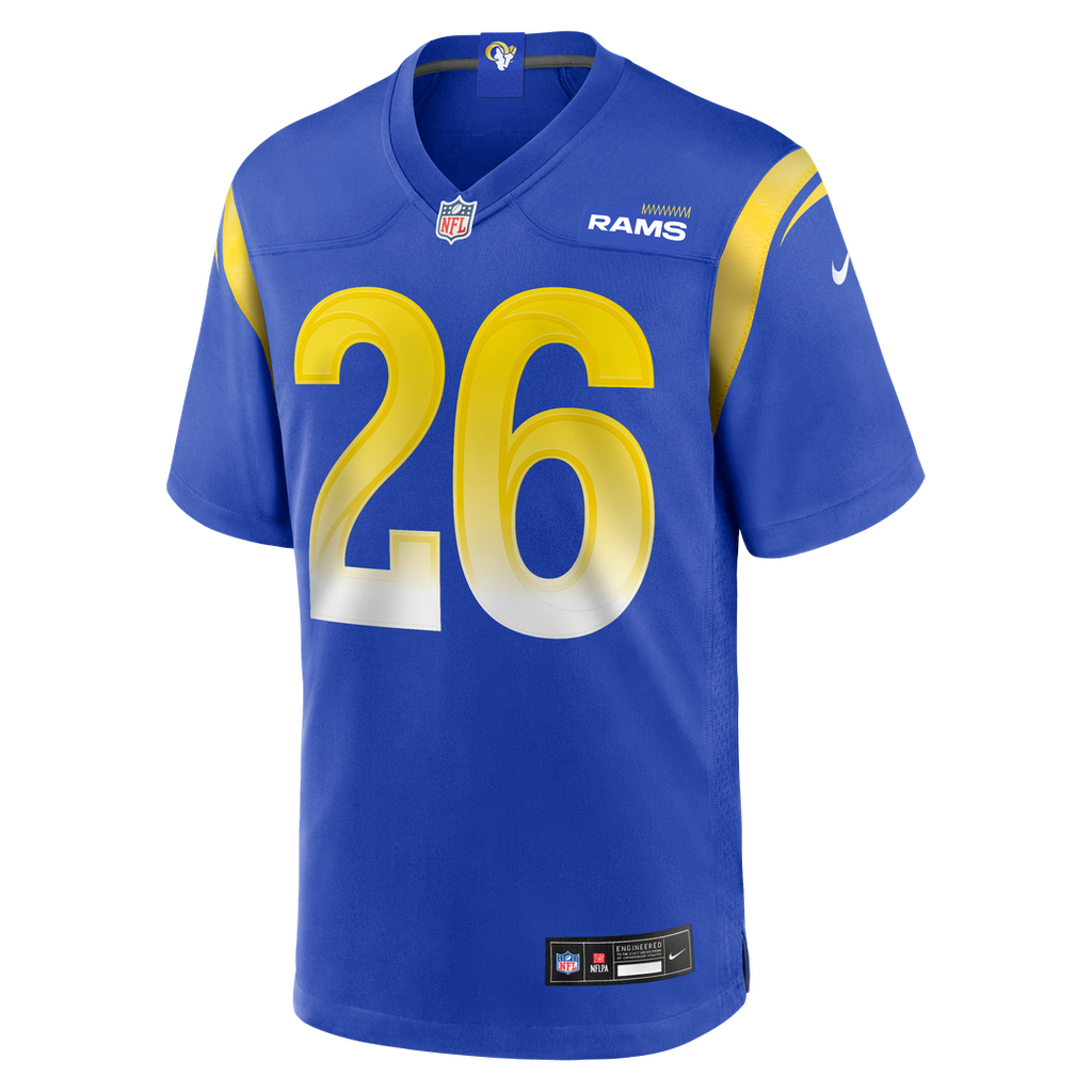 Los Angeles Rams Kamren Kinchens Nike Royal Team Game Jersey product image 2, provided for visual reference and product