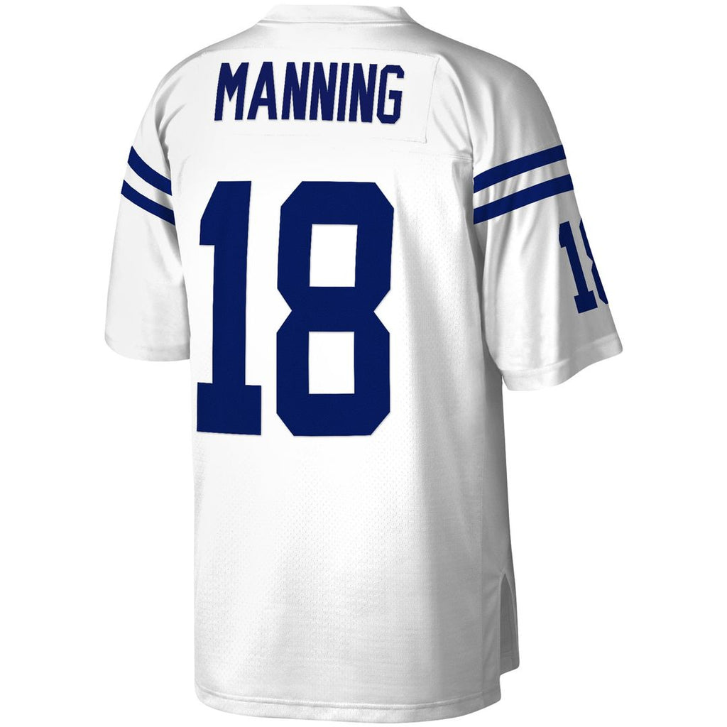 Indianapolis Colts Peyton Manning Mitchell & Ness Royal Legacy Replica Jersey product image 9, provided for visual reference