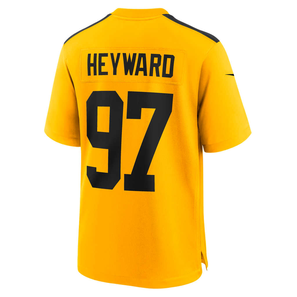 Pittsburgh Steelers Cameron Heyward Nike Black Game Jersey product image 23, provided for visual reference and product