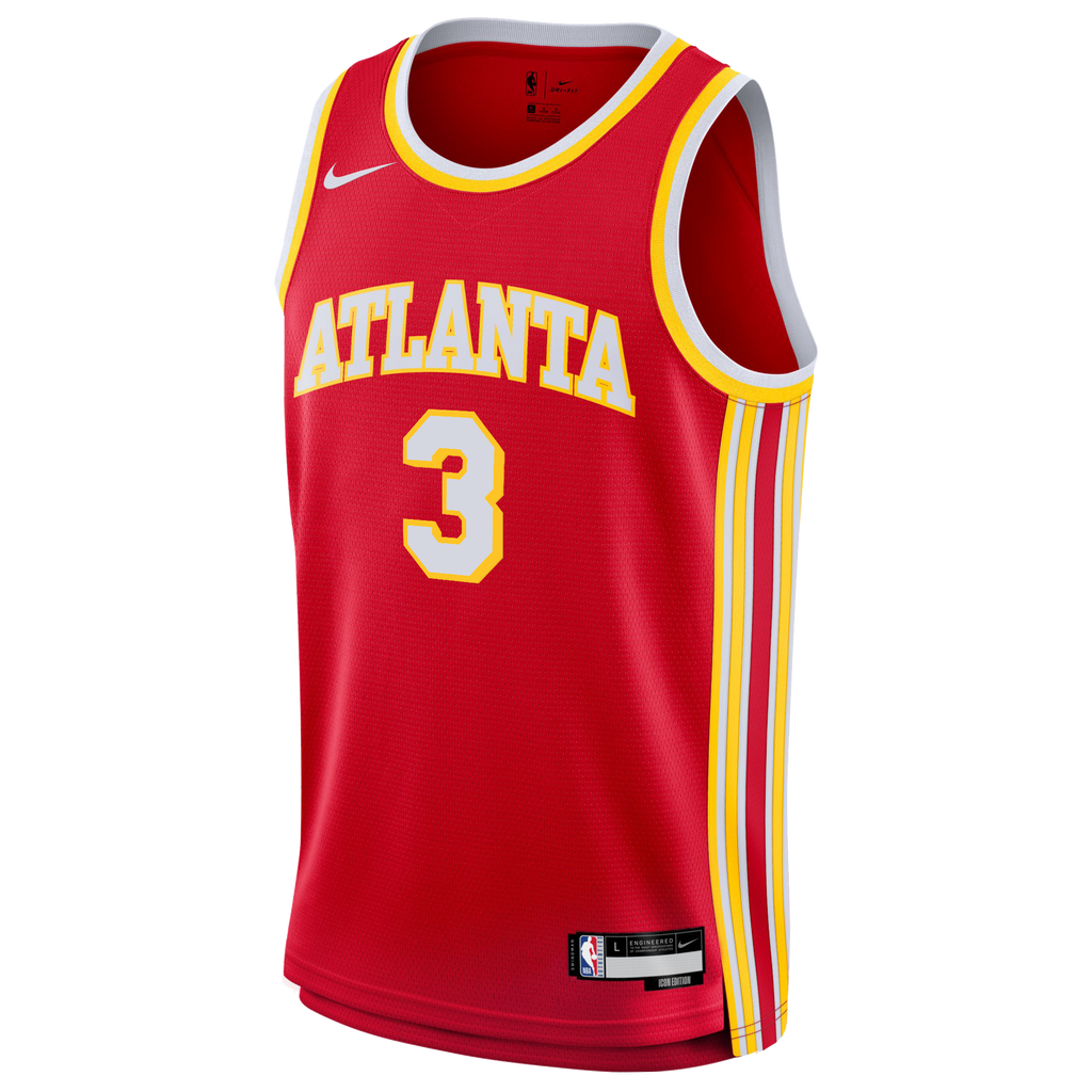 Atlanta Hawks Nike Icon Edition Swingman Jersey - Red - CJ product image 3