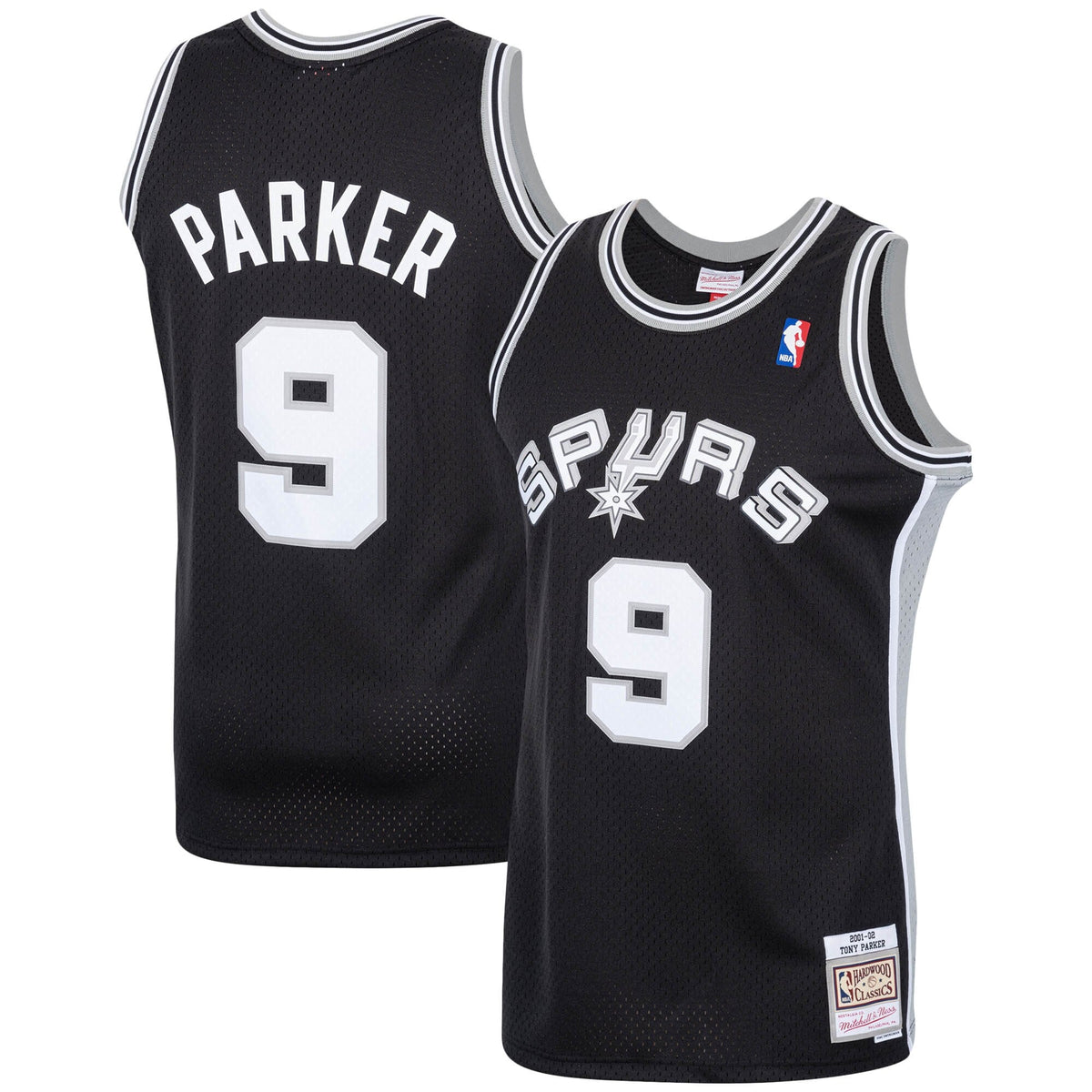 San Antonio Spurs Tony Parker Jersey By Mitchell & Ness product image 1, provided for visual reference and product detail