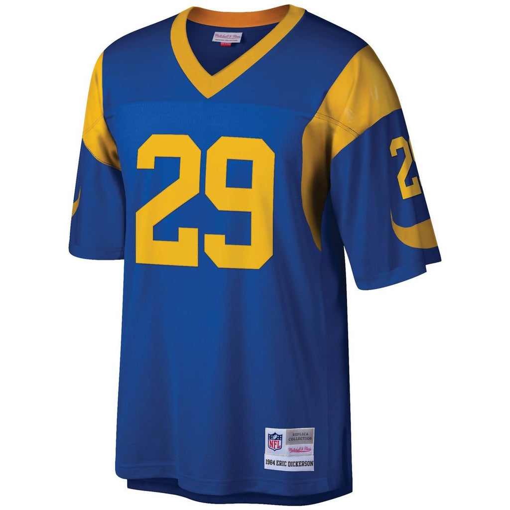 Los Angeles Rams Eric Dickerson Mitchell & Ness Royal Legacy Replica Jersey product image 2, provided for visual reference