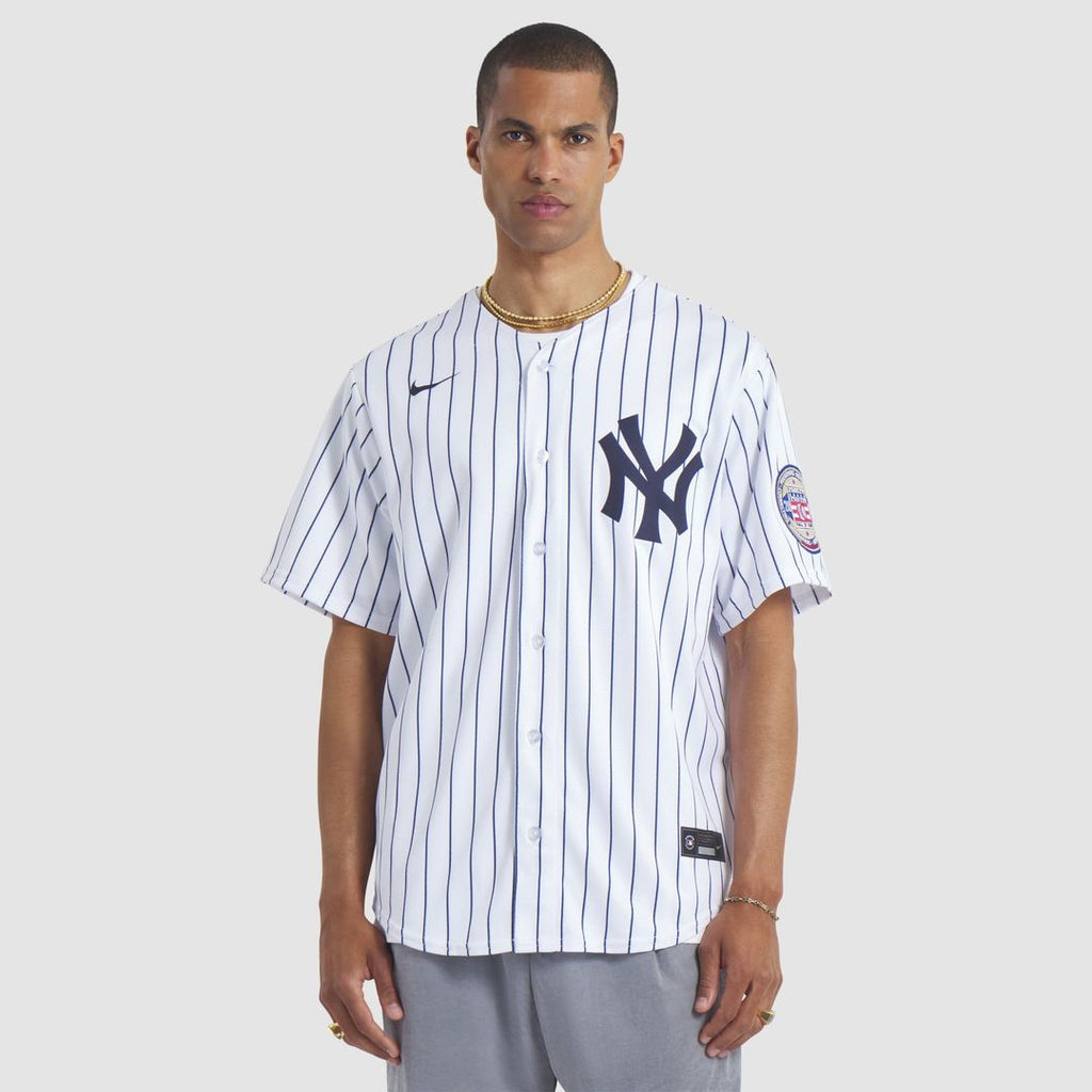New York Yankees CC Sabathia Nike White 2025 Baseball Hall of Fame Name & Number Retired Replica Jersey product image 1,
