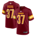 Washington Commanders Car'lin Vigers Nike Burgundy Team Game Jersey product image 1, provided for visual reference and
