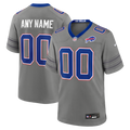 Buffalo Bills Nike Gray Nickel City Custom Game Jersey product image 1, provided for visual reference and product detail