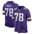 Minnesota Vikings Ryan Kelly Nike Purple Team Game Jersey product image 1, provided for visual reference and product detail