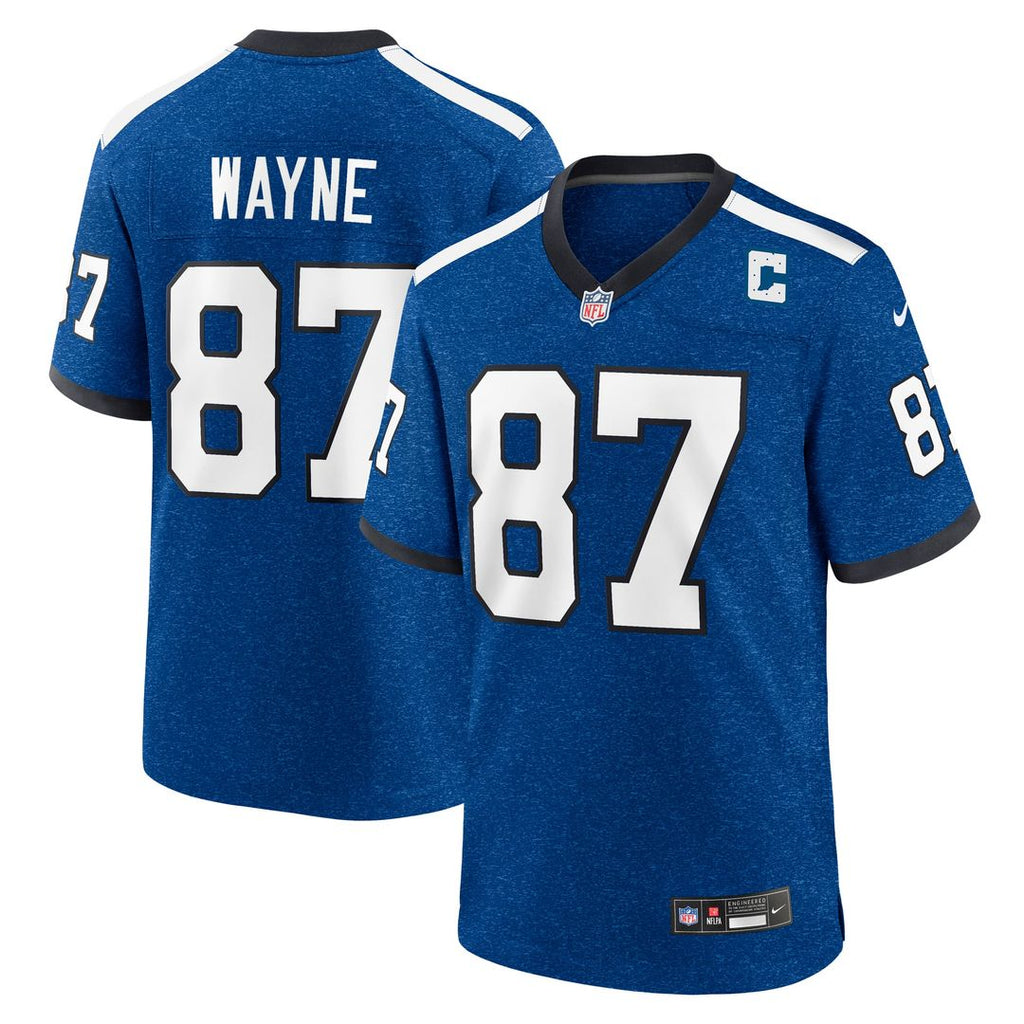 Indianapolis Colts Reggie Wayne Nike Blue Retired Player Alternate Game Jersey product image 1, provided for visual