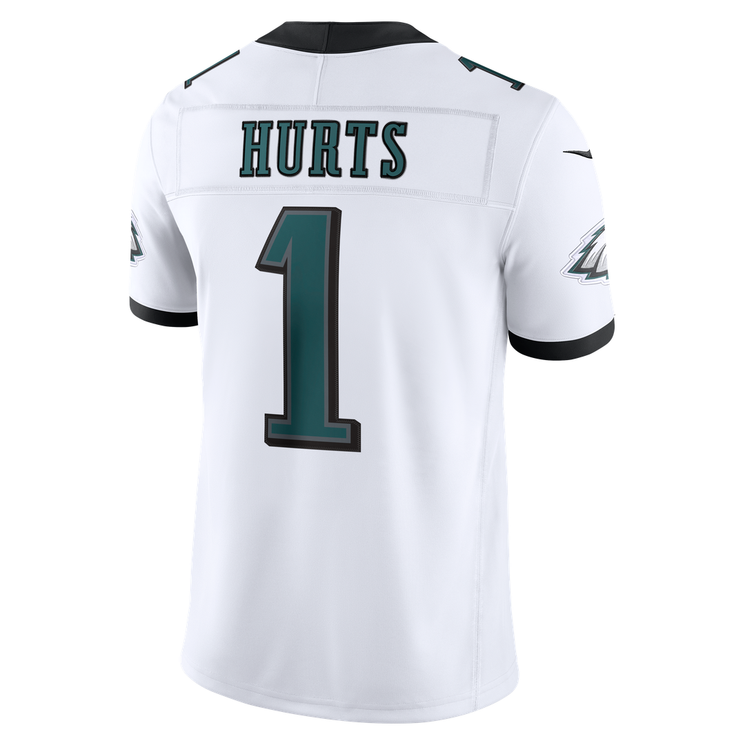 Philadelphia Eagles Jalen Hurts Nike White Vapor F.U.S.E. Stitched Limited Jersey product image 3, provided for visual