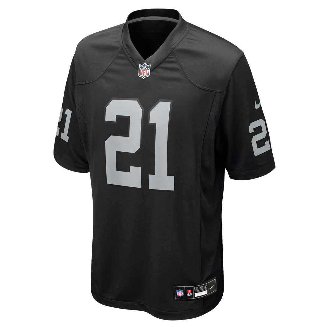 Las Vegas Raiders Cliff Branch Nike Black Retired Player Game Jersey product image 2, provided for visual reference and