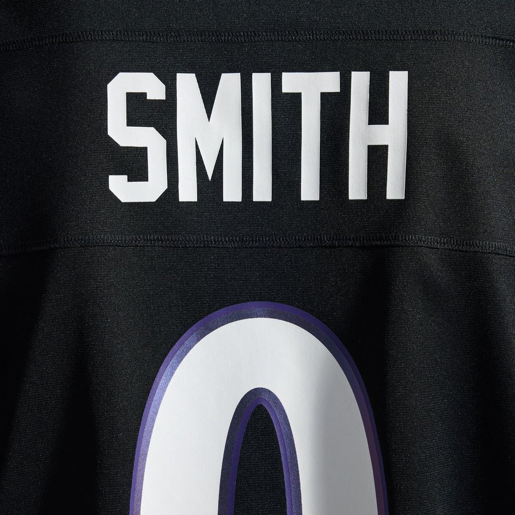 Baltimore Ravens Roquan Smith Nike Black Alternate Game Jersey product image 25, provided for visual reference and product