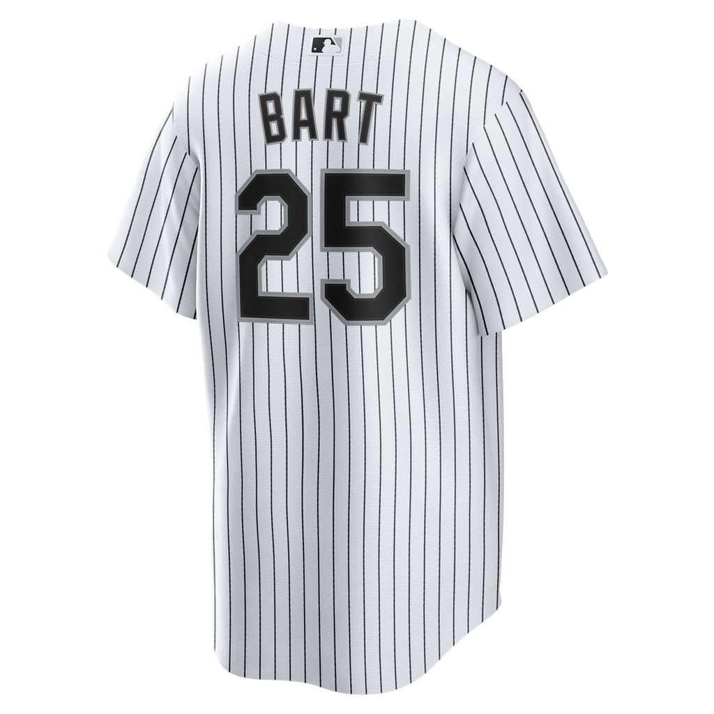 Chicago White Sox Joey Bart Nike White Home Replica Jersey product image 3, provided for visual reference and product detail