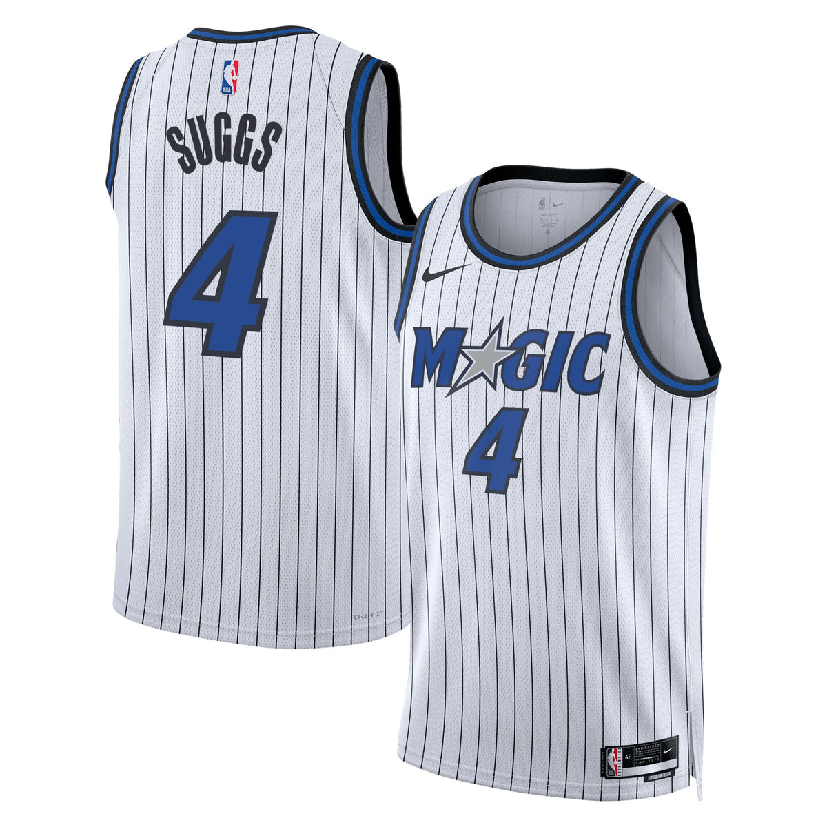 Orlando Magic Nike Replica Association Edition Swingman Jersey - White - Jalen Suggs - Unisex product image 2, provided for