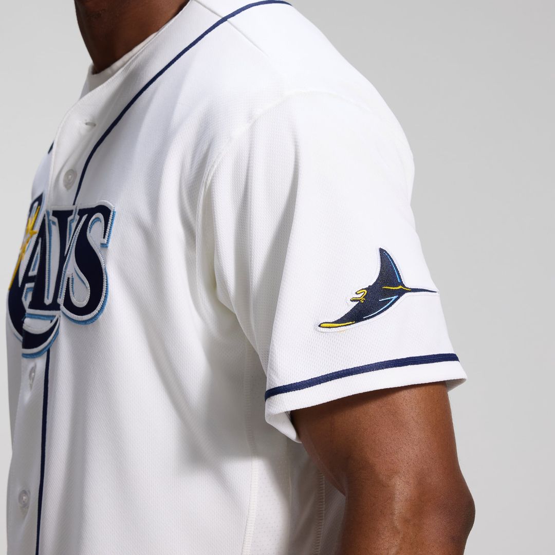 Tampa Bay Rays Nike Light Blue Alternate Authentic Jersey product image 14, provided for visual reference and product detail
