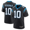 Carolina Panthers Ryan Fitzgerald Nike Black Team Game Jersey product image 1, provided for visual reference and product