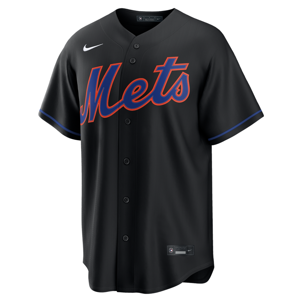 New York Mets Juan Soto Nike Black Alternate Replica Jersey product image 5, provided for visual reference and product