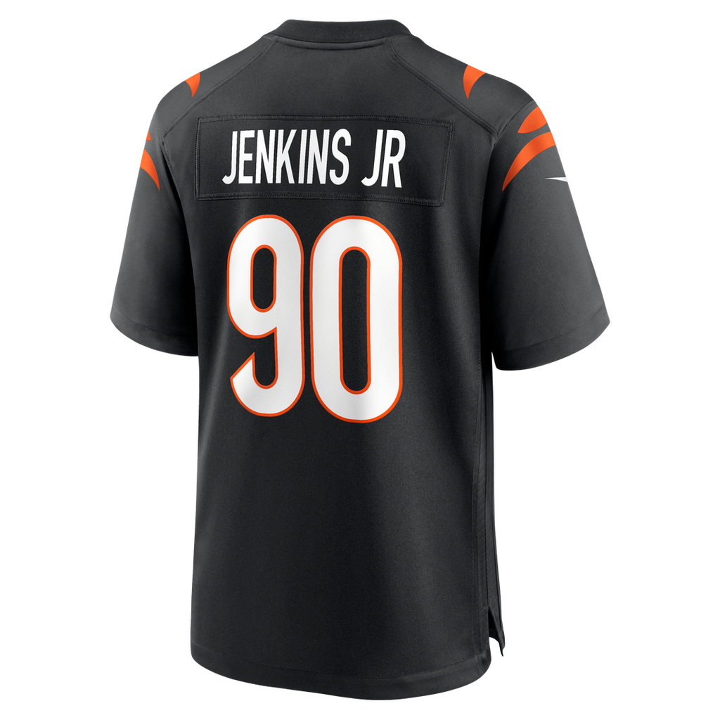 Cincinnati Bengals Kris Jenkins Jr. Nike Black Game Jersey product image 3, provided for visual reference and product detail