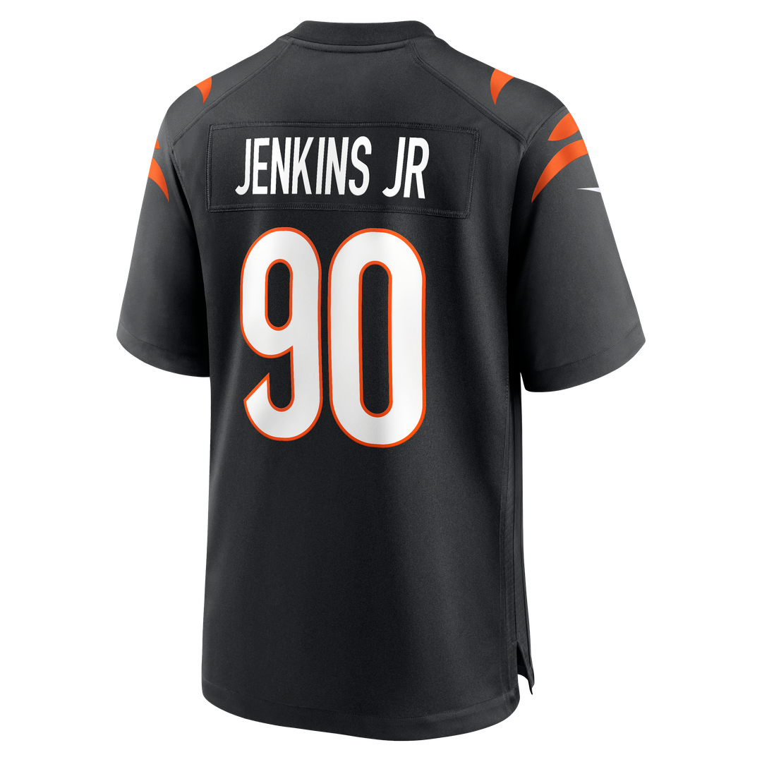 Cincinnati Bengals Kris Jenkins Jr. Nike Black Game Jersey product image 3, provided for visual reference and product detail