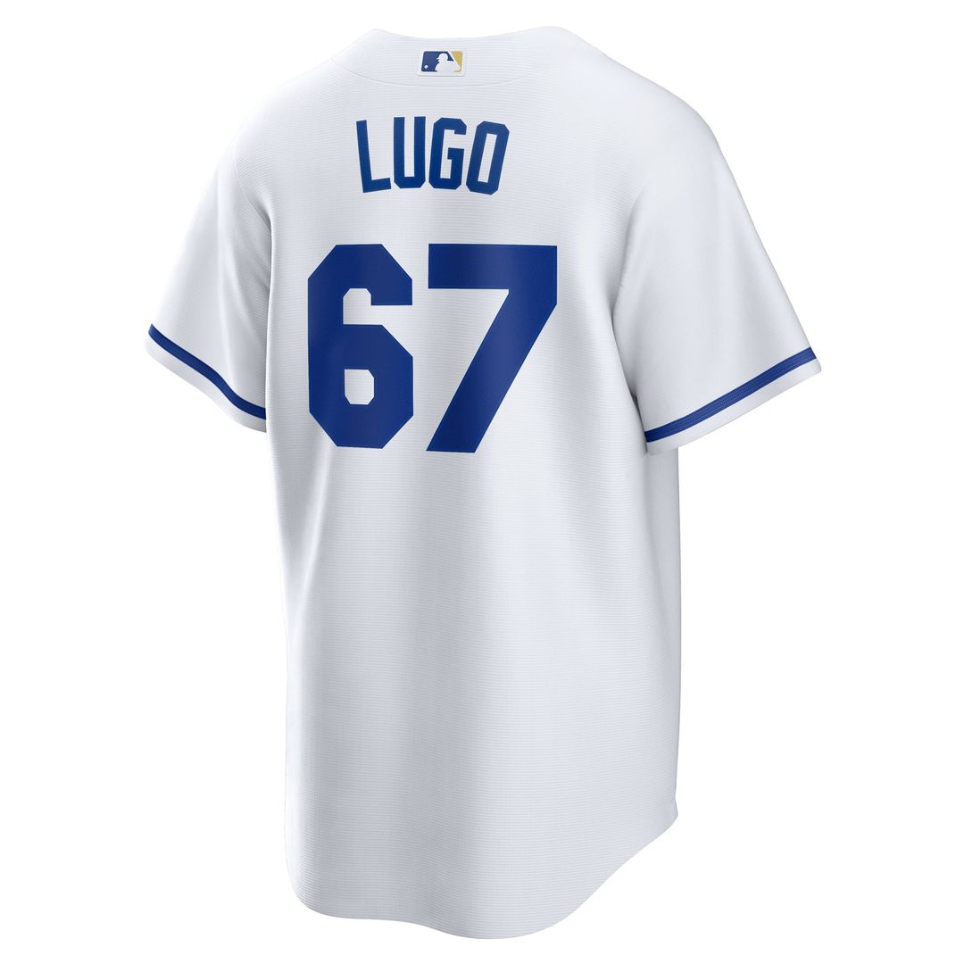 Kansas City Royals Seth Lugo Nike White Home Replica Jersey product image 3, provided for visual reference and product