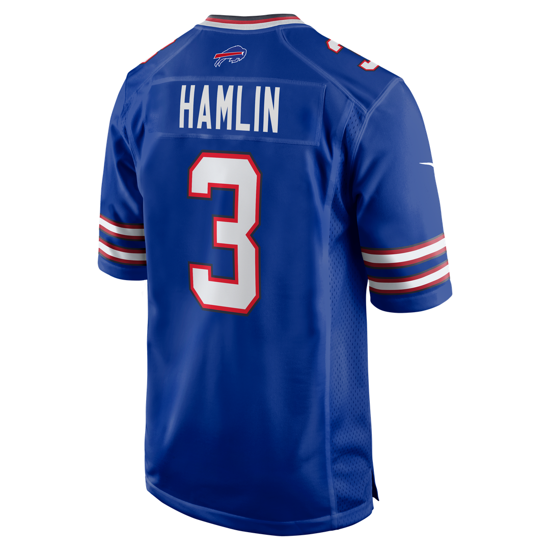 Buffalo Bills Damar Hamlin Nike Royal Game Jersey product image 11, provided for visual reference and product detail review