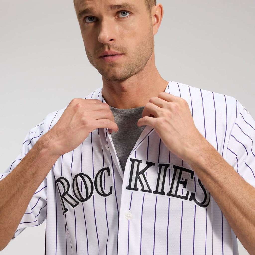 Colorado Rockies Nike Purple Alternate Replica Team Jersey product image 31, provided for visual reference and product