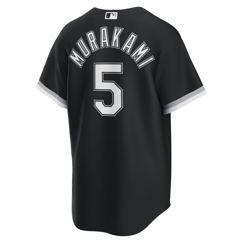 Chicago White Sox Munetaka Murakami Nike Black Alternate Replica Jersey product image 3, provided for visual reference and