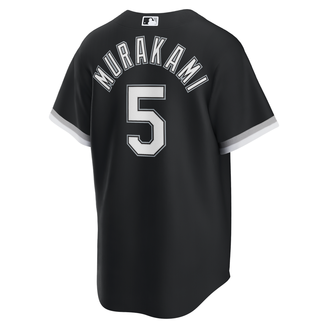 Chicago White Sox Munetaka Murakami Nike Black Alternate Replica Jersey product image 3, provided for visual reference and
