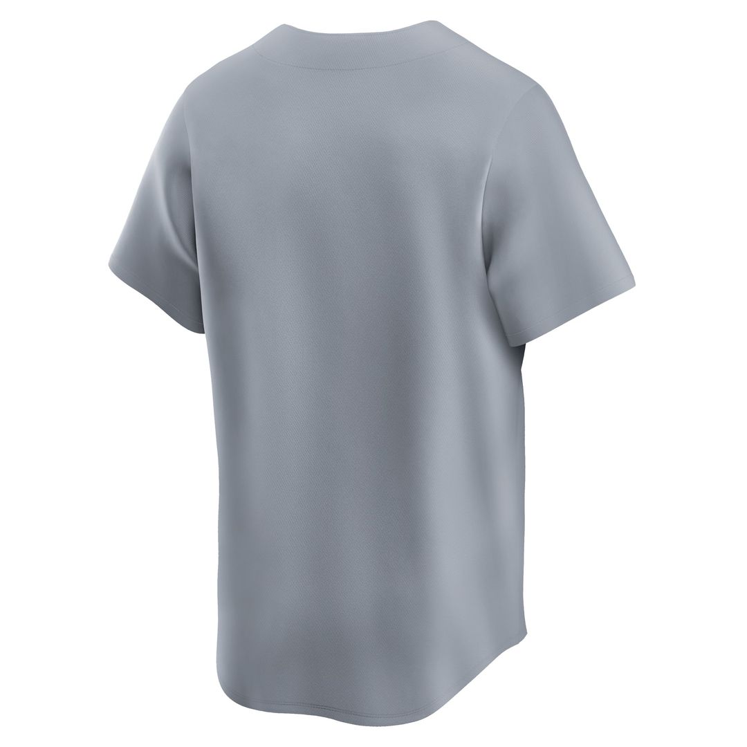 Brooklyn Dodgers Nike Gray Cooperstown Collection Limited Jersey product image 3, provided for visual reference and product