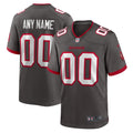 Tampa Bay Buccaneers Nike Pewter Alternate Custom Game Jersey product image 1, provided for visual reference and product