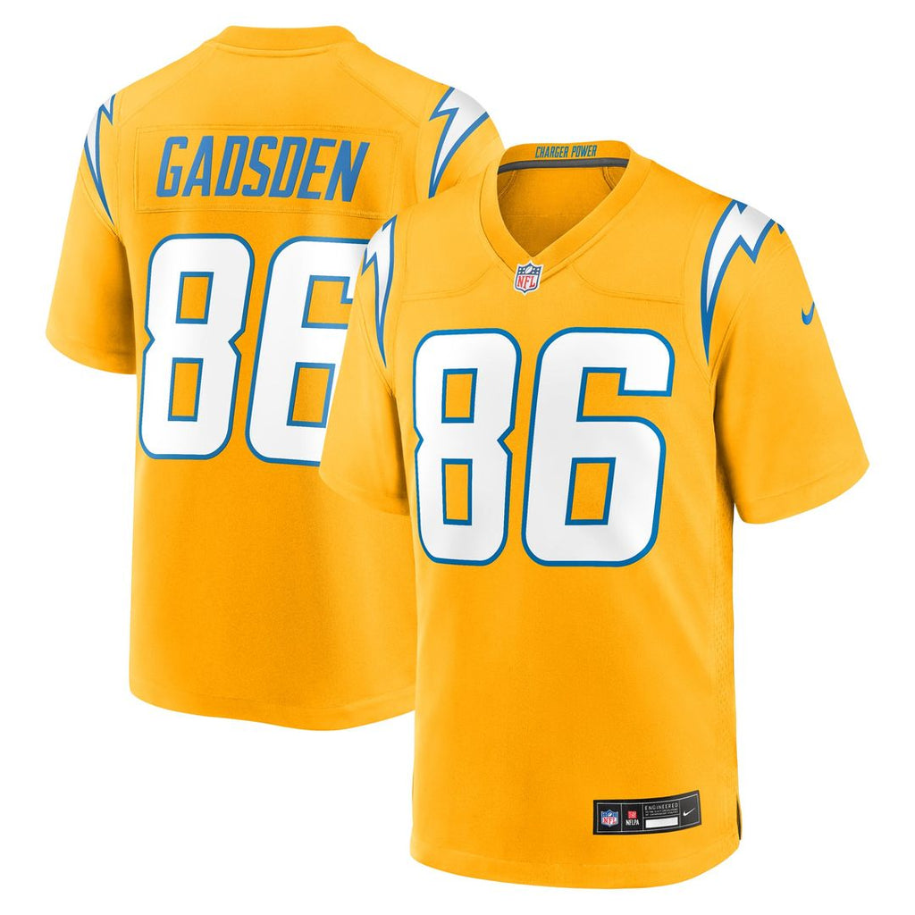 Los Angeles Chargers Oronde Gadsden Nike Powder Blue Team Game Jersey product image 17, provided for visual reference and