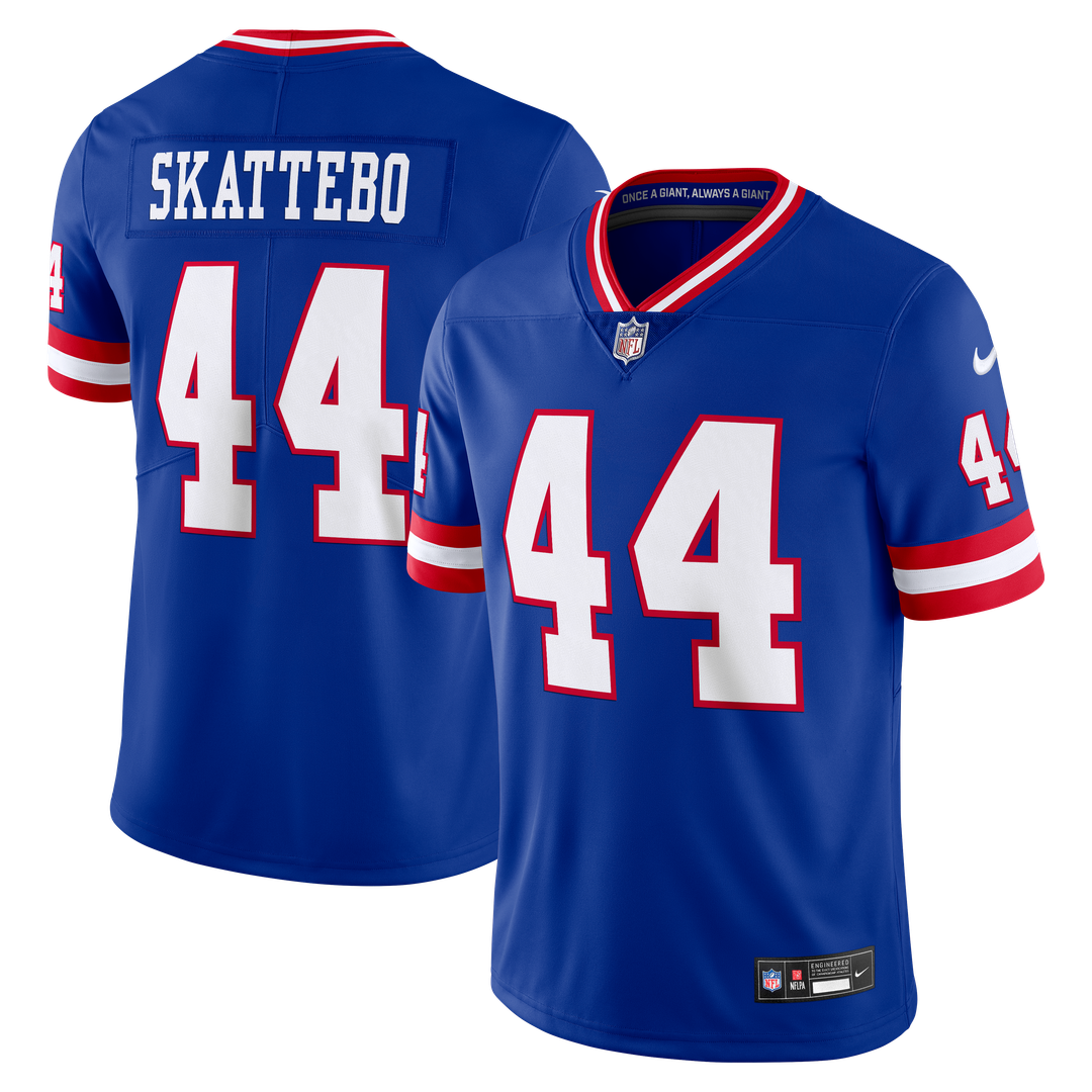 New York Giants Cam Skattebo Nike Royal Legacy Vapor Untouchable Stitched Limited Jersey product image 1, provided for