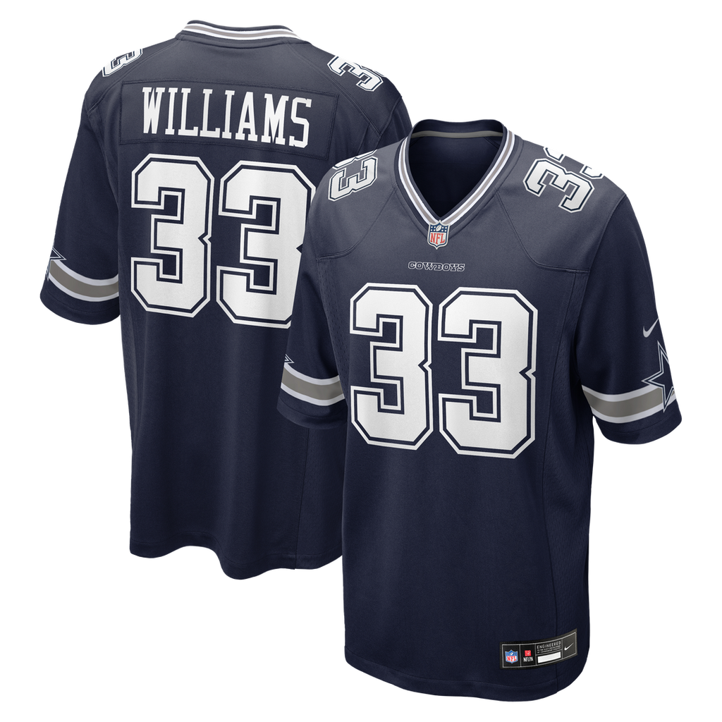 Dallas Cowboys Javonte Williams Nike White Alternate Game Jersey product image 7, provided for visual reference and product