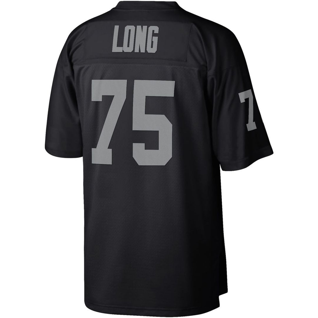 Las Vegas Raiders Howie Long Mitchell & Ness Black Legacy Replica Jersey product image 3, provided for visual reference and