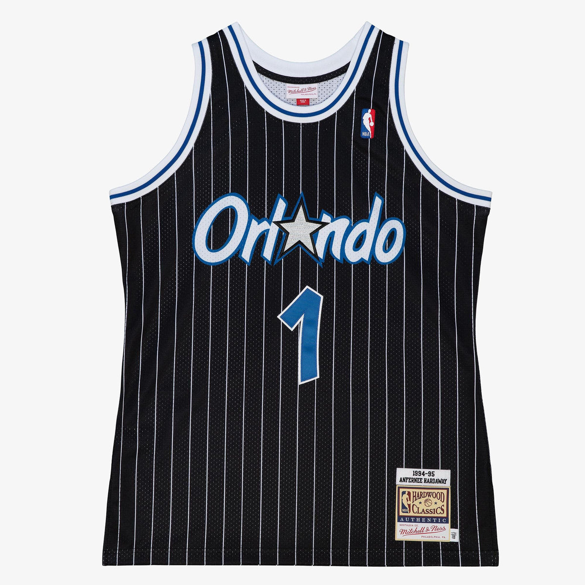 Orlando Magic Mitchell & Ness Authentic Jersey Anfernee Hardaway 1994-95 product image 6, provided for visual reference and