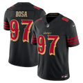 San Francisco 49ers Nick Bosa Nike Black Rivalries Collection Stitched Limited Jersey product image 1, provided for visual