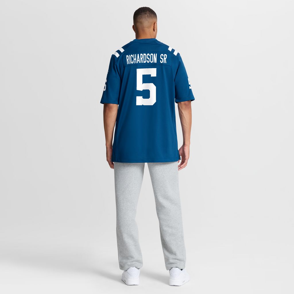 Indianapolis Colts Anthony Richardson Sr. Nike Royal Team Game Jersey product image 8, provided for visual reference and