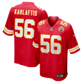 Kansas City Chiefs George Karlaftis Nike Red Player Game Jersey product image 1, provided for visual reference and product
