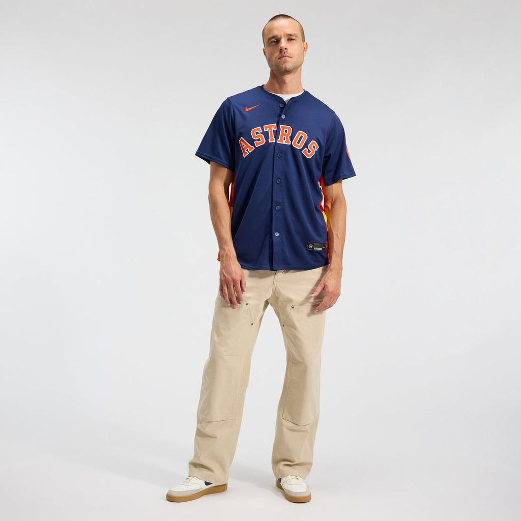 Houston Astros Jose Altuve Nike Navy Alternate Limited Player Jersey product image 4, provided for visual reference and