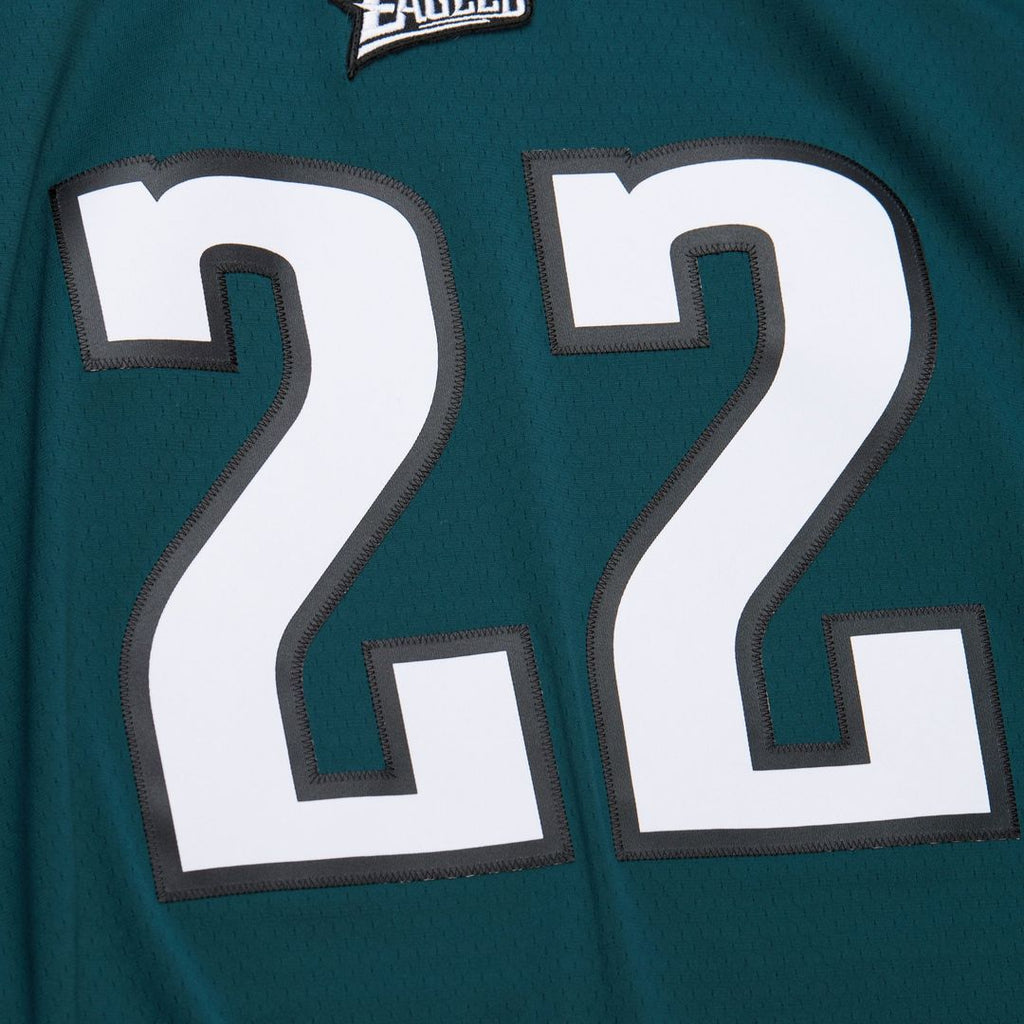 Philadelphia Eagles Duce Staley Mitchell & Ness Midnight Green 2002 Legacy Replica Jersey product image 3, provided for