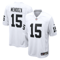 Las Vegas Raiders Fernando Mendoza Nike White Game Player Jersey product image 1, provided for visual reference and product