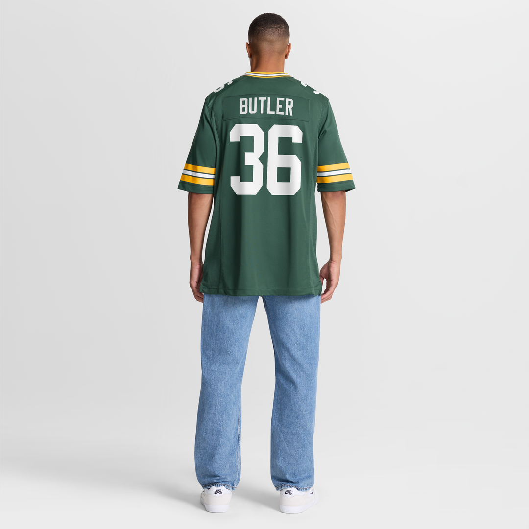 Green Bay Packers LeRoy Butler Nike Green Retired Player Game Jersey product image 8, provided for visual reference and