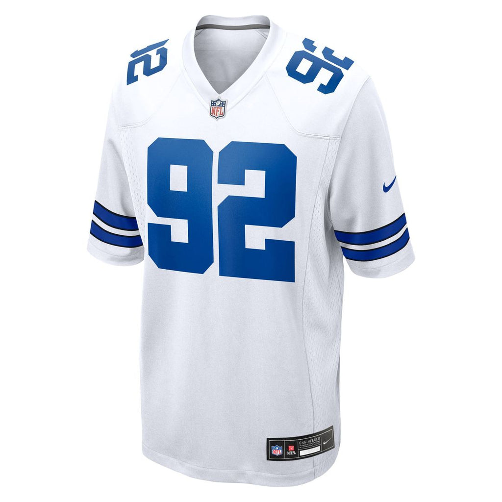 Dallas Cowboys Quinnen Williams Nike White Game Jersey product image 2, provided for visual reference and product detail
