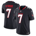 Houston Texans C.J. Stroud Nike Navy Vapor F.U.S.E. Limited Jersey product image 1, provided for visual reference and