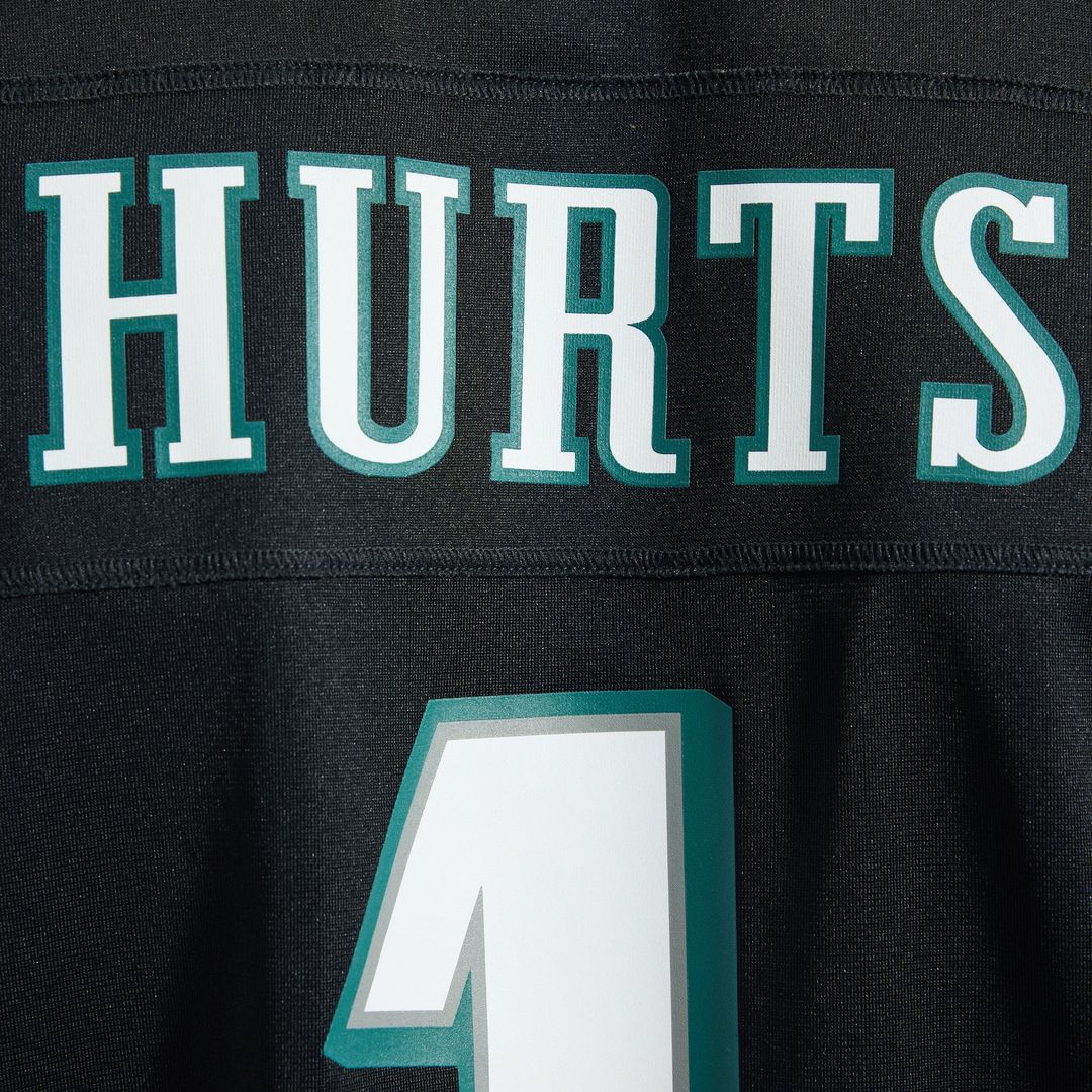 Philadelphia Eagles Jalen Hurts Nike Midnight Green Team Game Jersey product image 38, provided for visual reference and
