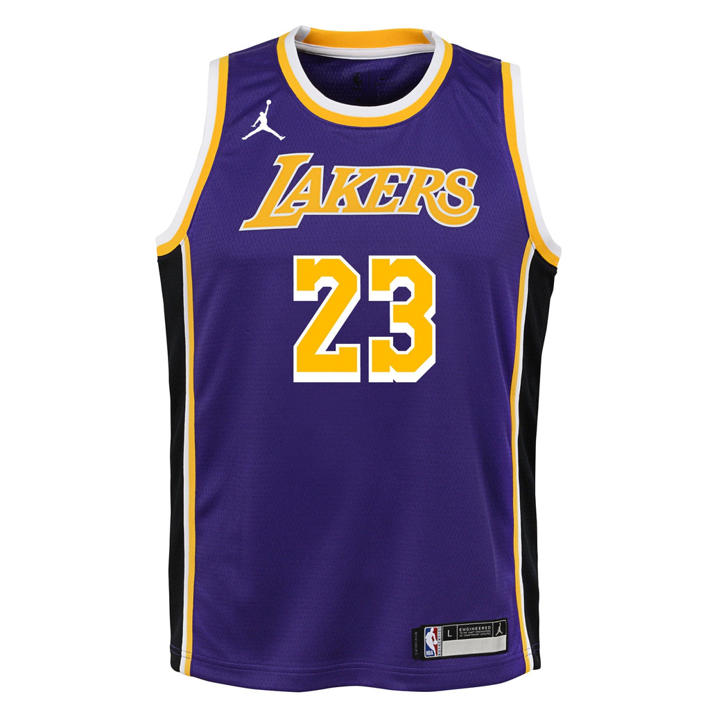 Los Angeles Lakers NBA Statement Swingman Jersey - Lebron product image 3