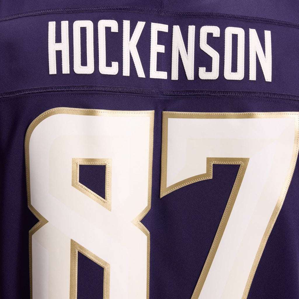 Minnesota Vikings T.J. Hockenson Nike Purple 2026 Rivalries Collection Stitched Limited Jersey product image 19, provided
