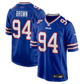 Buffalo Bills Andrew Brown Nike Royal Game Jersey product image 1, provided for visual reference and product detail review