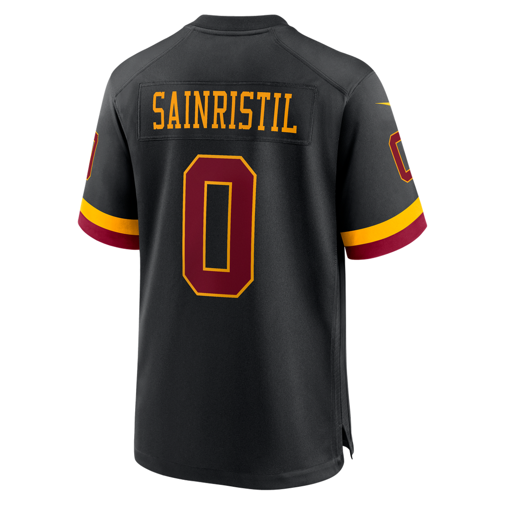 Washington Commanders Mike Sainristil Nike Burgundy Game Jersey product image 24, provided for visual reference and product