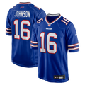 Buffalo Bills Xavier Johnson Nike Royal Game Jersey product image 1, provided for visual reference and product detail review
