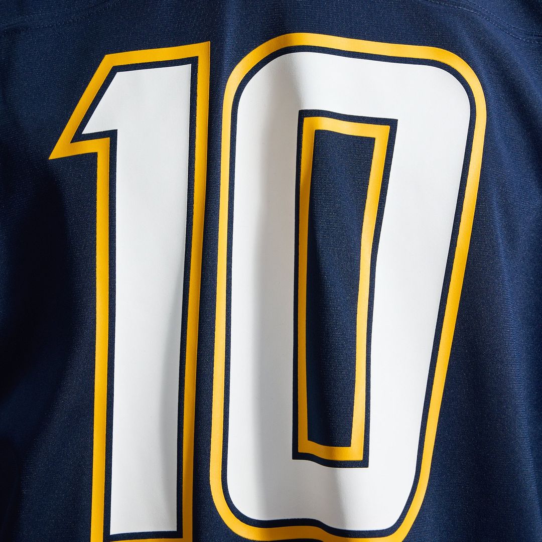 Los Angeles Chargers Justin Herbert Nike Powder Blue Player Game Jersey product image 37, provided for visual reference and