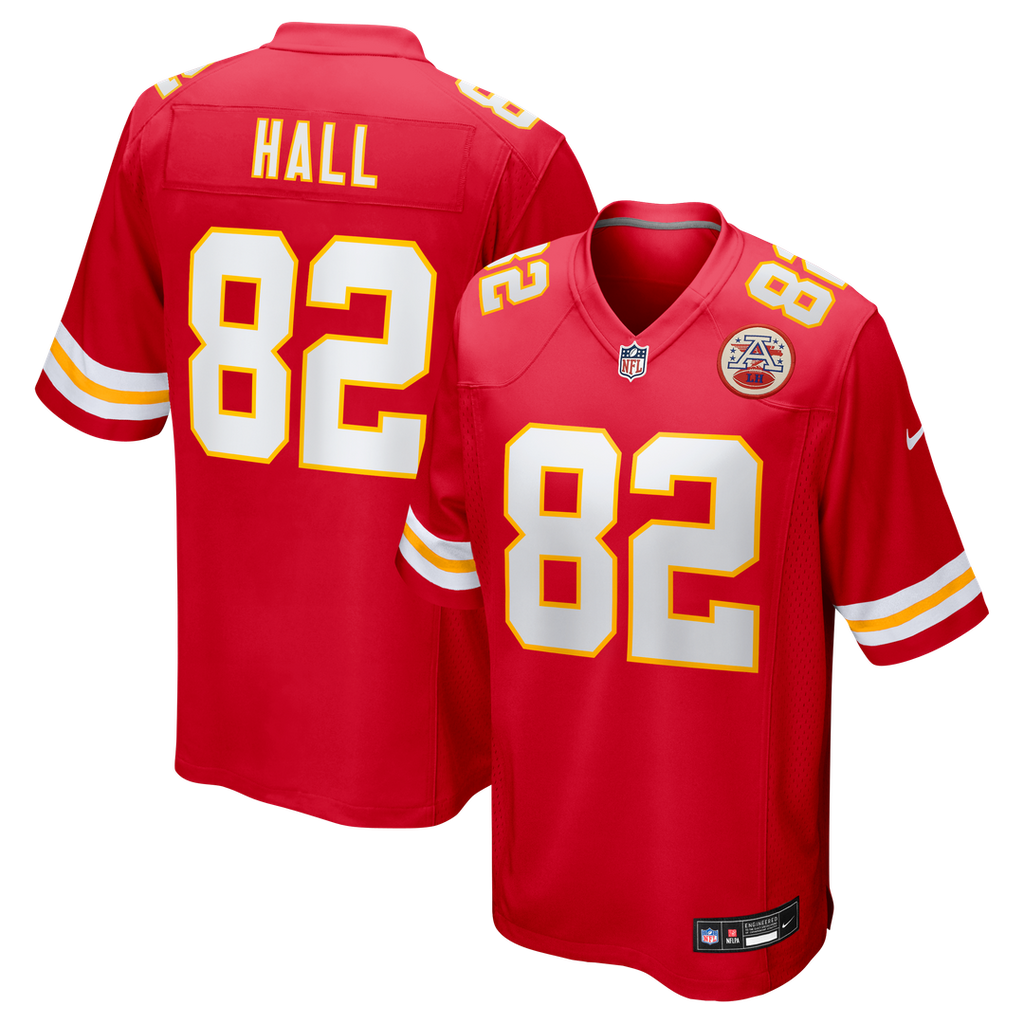 Kansas City Chiefs Dante Hall Nike Red Retired Player Game Jersey product image 1, provided for visual reference and product